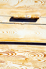 Image showing   metal brown  rusty      morocco in a  facade home and safe  