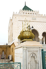 Image showing the   chellah  in morocco          old roman           monument 