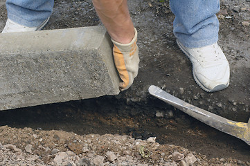 Image showing Road building