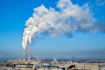 Image showing City Energy and Warm Power Factory. Tyumen. Russia