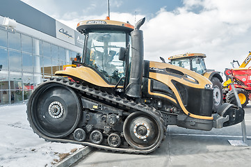 Image showing Agricultural machinery exhibition. Tyumen. Russia