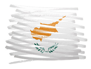 Image showing Flag illustration - Cyprus