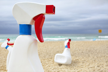 Image showing Sculpture by the Sea - The Bottles