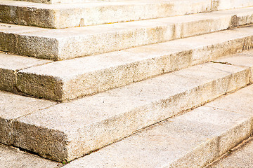 Image showing  ancien flight   steps in europe italy old construction  