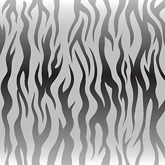 Image showing Zebra Pattern. Animal Skin