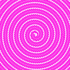 Image showing Abstract Pink Spiral Pattern