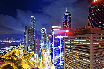 Image showing Hong Kong City Night