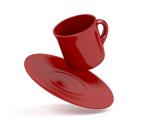 Image showing Espresso coffee cup