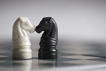 Image showing Chess Horses