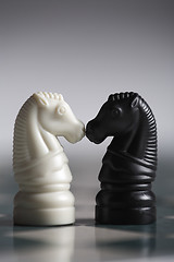 Image showing Chess Horses