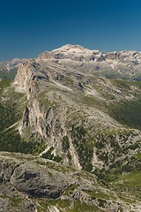 Image showing Dolomites mountain landscape