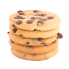 Image showing Stack of cookies