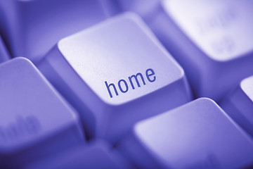 Image showing Keyboard with Home botton