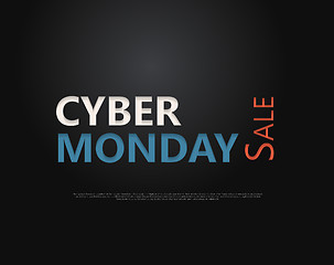 Image showing Cyber Monday sale