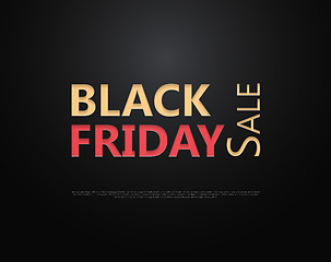 Image showing Black Friday sale