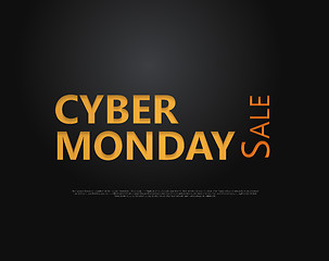 Image showing Cyber Monday sale