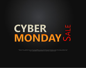 Image showing Cyber Monday sale