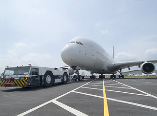 Image showing Very large airplane