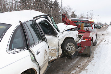 Image showing car wreck