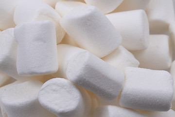 Image showing white marschmallows background