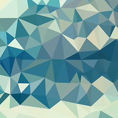 Image showing Skobeloff Green Abstract Low Polygon Background