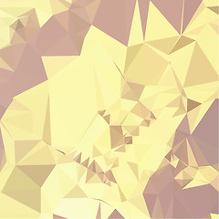 Image showing Arylide Yellow Abstract Low Polygon Background