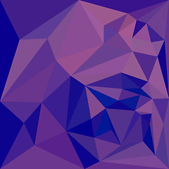 Image showing Han Purple Abstract Low Polygon Background