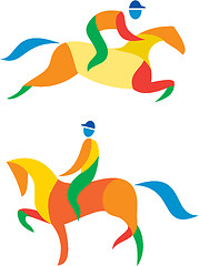 Image showing Equestrian Icon