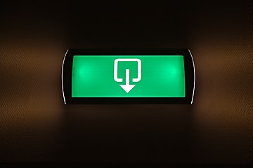 Image showing Emergency Exit Sign