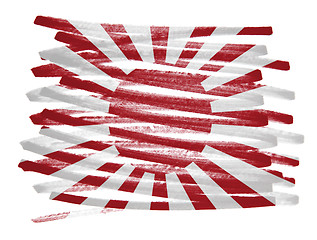 Image showing Flag illustration - Japan