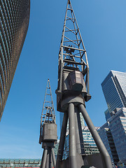 Image showing Crane in London