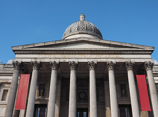 Image showing National Gallery in London