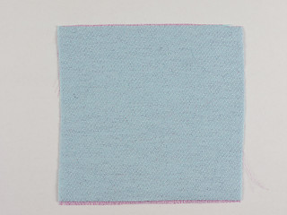 Image showing Blue fabric sample