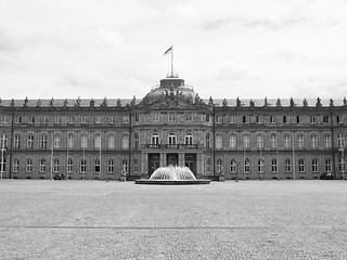 Image showing Neues Schloss (New Castle) Stuttgart