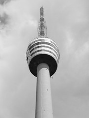 Image showing TV tower in Stuttgart