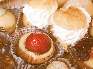 Image showing Retro looking Pastry picture