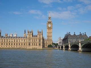 Image showing Houses of Parliament in London