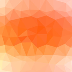 Image showing Mosaic Orange Background