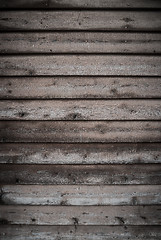 Image showing Wood old wall background