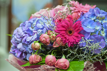 Image showing beautiful wedding bouquet