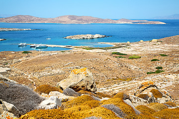 Image showing temple  in delos  