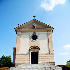 Image showing heritage  old architecture in italy europe milan religion       