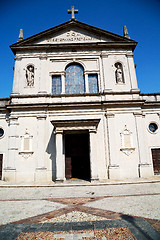 Image showing heritage  old architecture in italy   religion       and sunligh