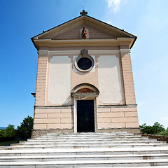 Image showing heritage  old architecture in italy europe milan religion       