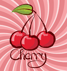 Image showing Vector Cherry