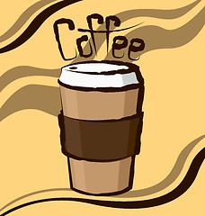 Image showing Vector Coffee Cup