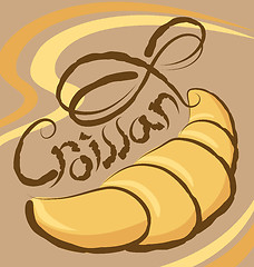 Image showing Vector Croissant