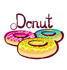 Image showing Vector Donut