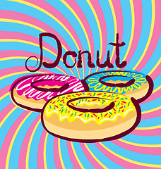 Image showing Vector Donut