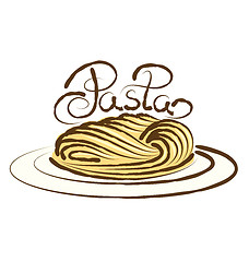 Image showing Vector Pasta